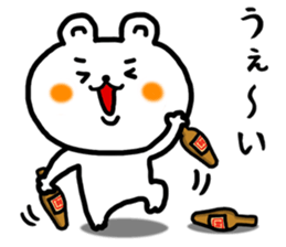 shiroi kumakuma sticker #11157198