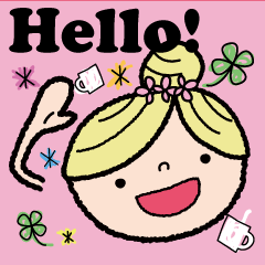 Friend talking of the lovely girl