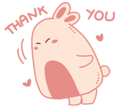 Pink Cotton Bun, ver 2 sticker #11158012