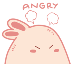 Pink Cotton Bun, ver 2 sticker #11158031