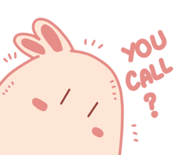 Pink Cotton Bun, ver 2 sticker #11158032