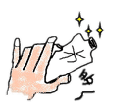 EE der heart sticker #11158099