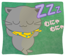 It begins to a cat and ends in RAY.1 sticker #11158155