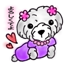 prettydog sticker #11159381