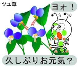 unusual and unique language of flowers sticker #11159661