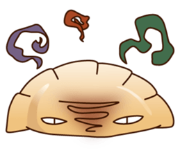 boiled dumpling sticker #11160579