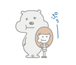 kumameg sticker #11160697