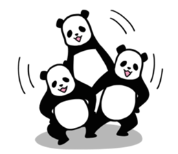 PANDA LIFE!!2 sticker #11160745