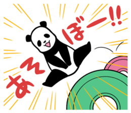 PANDA LIFE!!2 sticker #11160747