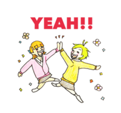 High School Girls Kou sticker #11160838