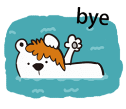 Polar bear bear sticker #11161239