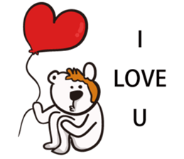 Polar bear bear sticker #11161240