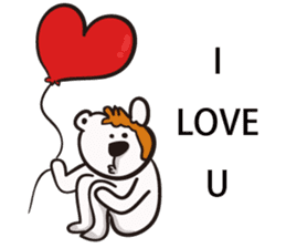 Polar bear bear sticker #11161240