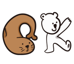 Polar bear bear sticker #11161257