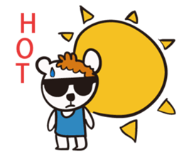 Polar bear bear sticker #11161264