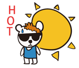 Polar bear bear sticker #11161264