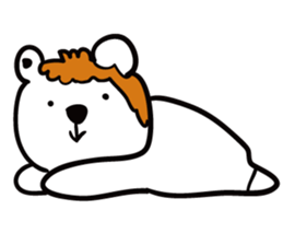 Polar bear bear sticker #11161266