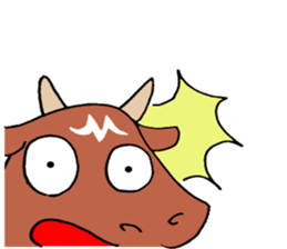 Miyazaki cattle sticker #11161302