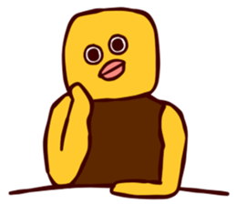 Face of Bird sticker #11161552