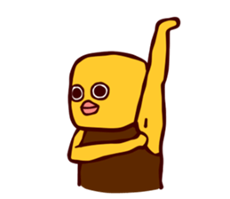 Face of Bird sticker #11161556