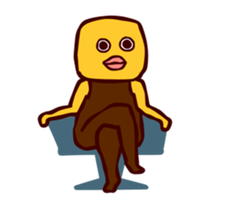 Face of Bird sticker #11161561