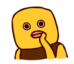 Face of Bird sticker #11161562