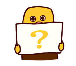 Face of Bird sticker #11161569