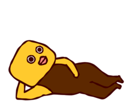 Face of Bird sticker #11161580