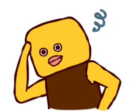 Face of Bird sticker #11161582