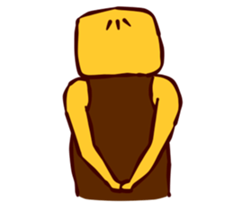 Face of Bird sticker #11161586