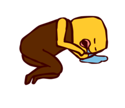 Face of Bird sticker #11161588