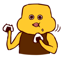 Face of Bird sticker #11161589