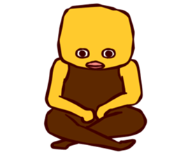 Face of Bird sticker #11161591