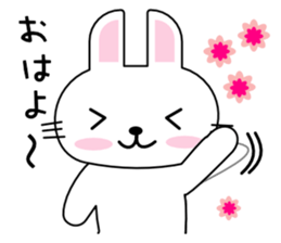 rarara  rabbit sticker #11162476