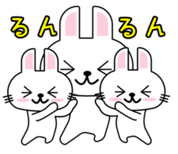 rarara  rabbit sticker #11162490