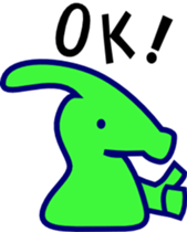 PARASAUROLOPHUS Stickers Japanese sticker #11162918