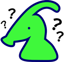 PARASAUROLOPHUS Stickers Japanese sticker #11162919