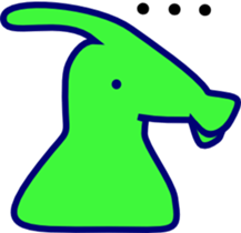 PARASAUROLOPHUS Stickers Japanese sticker #11162924