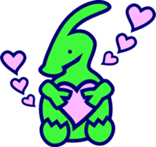 PARASAUROLOPHUS Stickers Japanese sticker #11162935