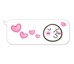 Expression only of dialogue box Sticker sticker #11163014