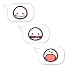 Expression only of dialogue box Sticker sticker #11163016