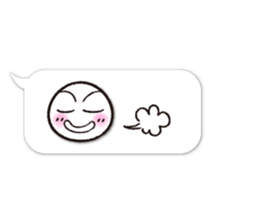 Expression only of dialogue box Sticker sticker #11163023