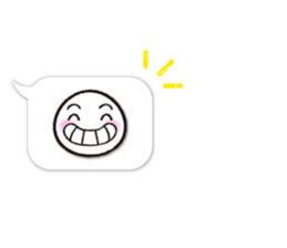 Expression only of dialogue box Sticker sticker #11163024