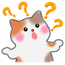 Four plump cats 4 sticker #11163148