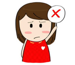 Norwor Cheer Red sticker #11163156