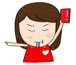 Norwor Cheer Red sticker #11163169