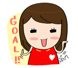 Norwor Cheer Red sticker #11163175