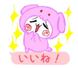 Yuru Usa P Ver. sticker #11164090