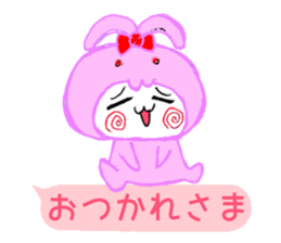 Yuru Usa P Ver. sticker #11164094