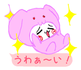 Yuru Usa P Ver. sticker #11164102